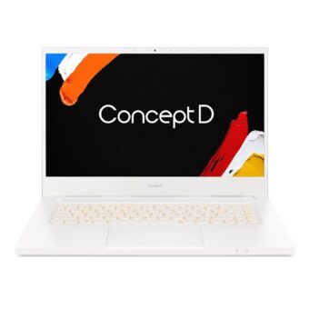 ConceptD 3 CN315-72P-74GL 15,6″FHD/Intel Core i7-10750H/16GB/1TB SSD/Quadro T1000 4GB/Win10 Pro/fehér laptop