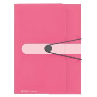 Herlitz Color Blocking A4 PP indonesia pink gumis mappa