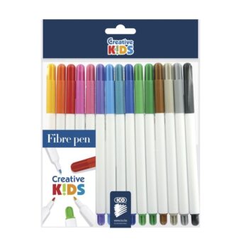 ICO Creative Kids Rainbow 15db-os vegyes színű rostirón készlet