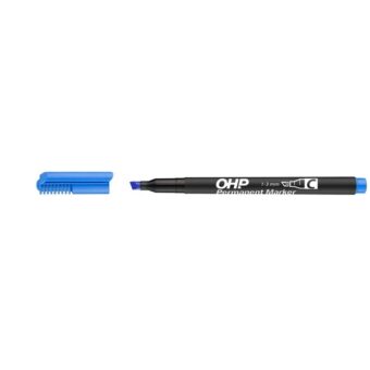 ICO OHP C 1-3mm vágott kék permanent marker