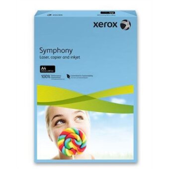 Xerox Symphony A4 160g intenzív kék másolópapír
