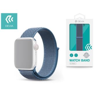 Devia ST326295 Apple Watch kék sport óraszíj