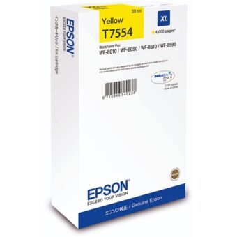 Epson T7554 4K XL sárga tintapatron