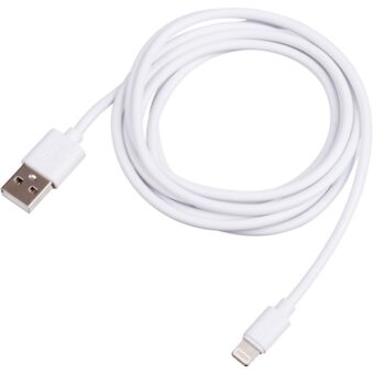 Akyga AK-USB-31 1,8m USB-A – Lightning fehér kábel