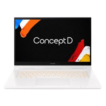 ConceptD CC315-72P-79TU 15,6″FHD/Intel Core i7-10750H/16GB/1TB/Quadro T1000 4GB/Win10 Pro/fehér laptop