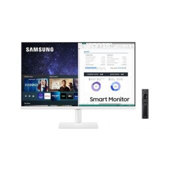 Samsung 27″ S27AM501NU LED HDMI HDR10 SMART fehér monitor távirányítóval