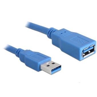 Delock USB3.0-A (apa/anya), 2 méteres hosszabbító kábel
