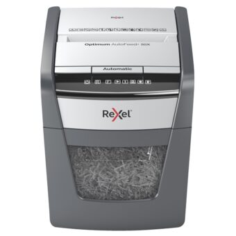 Rexel Optimum AutoFeed+ 50X  konfetti automata iratmegsemmisítő