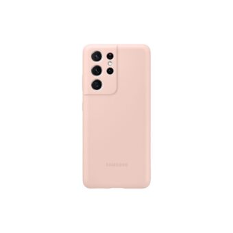 Samsung OSAM-EF-PG998TPEG Galaxy S21 Ultra pink szilikon védőtok