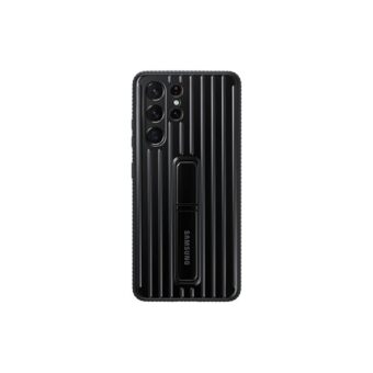 Samsung OSAM-EF-RG998CBEG Galaxy S21 Ultra protective stand fekete védőtok