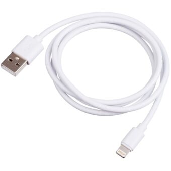 Akyga AK-USB-30 1m USB-A – Lightning fehér kábel