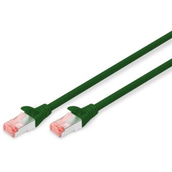 DIGITUS CAT6 S-FTP LSZH 3m zöld patch kábel
