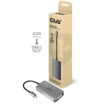 CLUB3D USB 3.1 Type C – DVI-I adapter