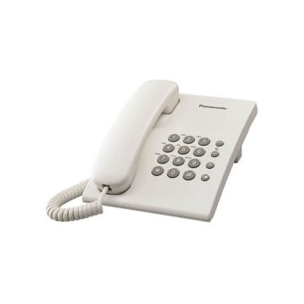 Panasonic KX-TS500HGW fehér vezetékes telefon