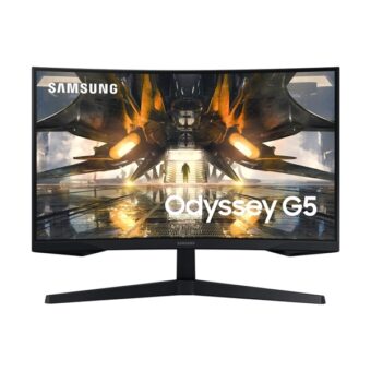 Samsung 27″ S27AG550EU QHD VA 165Hz ívelt kijelzős gamer monitor