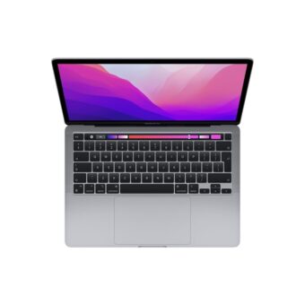 Apple MacBook Pro 13,3″Retina/M2 chip 8 magos CPU és 10 magos GPU/8GB/256GB SSD/asztroszürke laptop