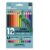 Ars Una 12 db-os vastag háromszögletű színes ceruza készlet