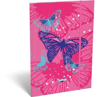 Lizzy Lollipop Butterfly Pink 22959457 A4 gumis mappa
