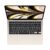 Apple MacBook Air 13,6″Retina/M2 chip 8 magos CPU és 10 magos GPU/8GB/512GB SSD/csillagfény laptop
