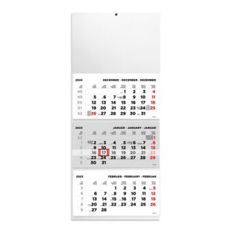 Kalendart 2023-as T074 3 tömb minta nélküli speditőrnaptár