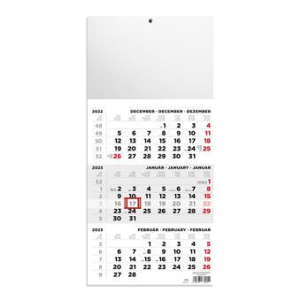 Kalendart 2023-as T078 1 tömb fej nélkül speditőrnaptár
