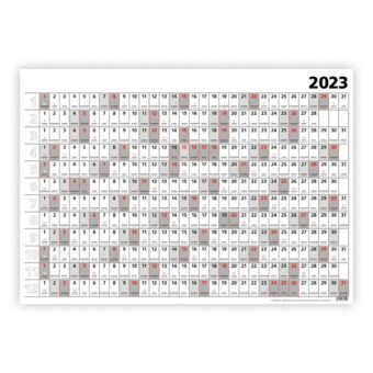 Kalendart 2023-as T100 Terminus B1 plakátnaptár