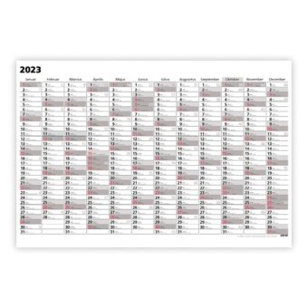 Kalendart 2023-as T101 Terminus A0 plakátnaptár