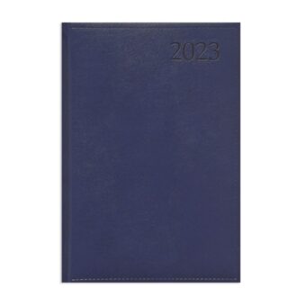 Kalendart Traditional 2023-as T021 A5 napi beosztású kék határidőnapló
