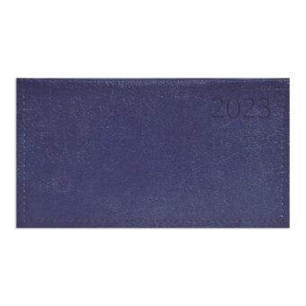 Kalendart Traditional 2023-as T030 kék fekvő zsebnaptár