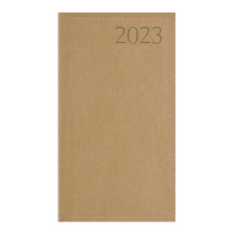 Kalendart Traditional 2023-as T035 bézs álló zsebnaptár