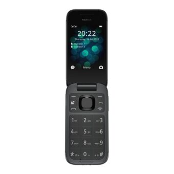Nokia 2660 Flip 2,8″ DualSIM fekete mobiltelefon